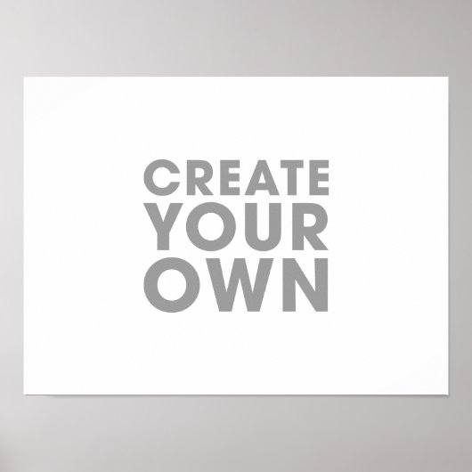 Maak je eigen poster (Voorkant)