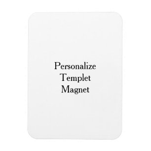 Maak je eigen professionele 3" x 4" flexibele magneet