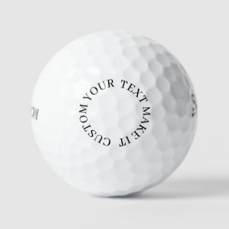 maak je eigen professionele Srixon Soft Feel 13 Golfballen
