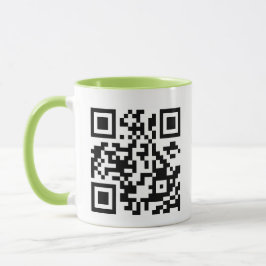 Maak Je Eigen QR Code Mok