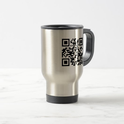 Maak je eigen QR-code Reisbeker (Voorkant rechts)