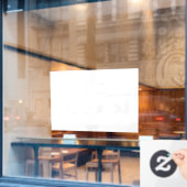 Maak je eigen raamsticker (Cafe Raam)