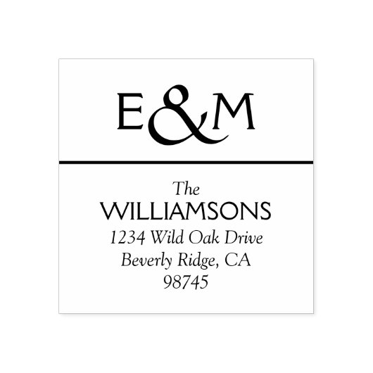 Maak je eigen retouradres 	rubberstempel (Afrduk)