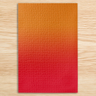 Maak je eigen rode ombre legpuzzel