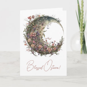 Maak Je Eigen Romantische Rozen Bloem Maane Feestdagen Kaart