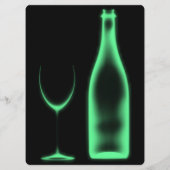 Maak je eigen Röntgen-wijnglas en -fles Menu (Achterkant)