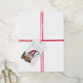 Maak Je Eigen Rood & Blauw Kabouter Cadeau Cadeaulabel