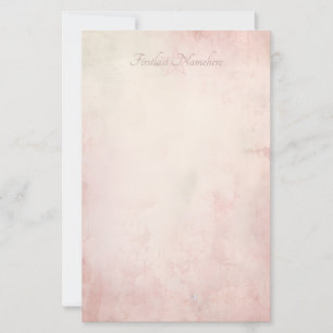 Maak Je Eigen Roze Shabby Chic Grunge Briefpapier
