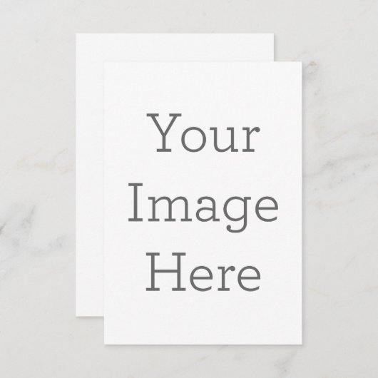 8,9 x 12,7 cm Enkele Save The Date kaart (Voorkant / Achterkant)