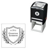 Maak je eigen schildkrans uit de bibliotheek van  zelfinktende stempel (In situ)