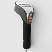 Maak Je Eigen Selfie Golf Hoofddeksel Golfheadcover (Schuin)
