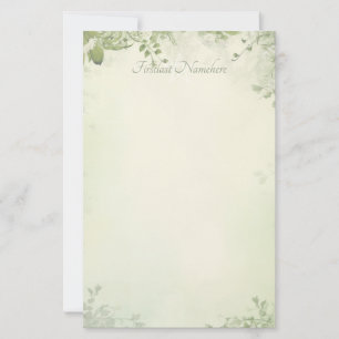 Maak Je Eigen Shabby Chic Wilde Bloemen Wingerd Briefpapier