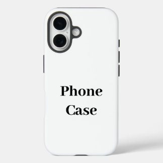 Maak Je Eigen Simpele Merkpromotie iPhone 16 Hoesje