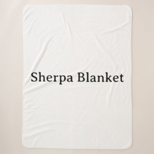 Maak Je Eigen Simpele Merkpromotie Sherpa Deken