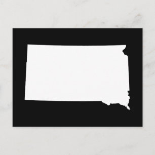 Maak Je Eigen South Dakota Verhuisbericht Briefkaart