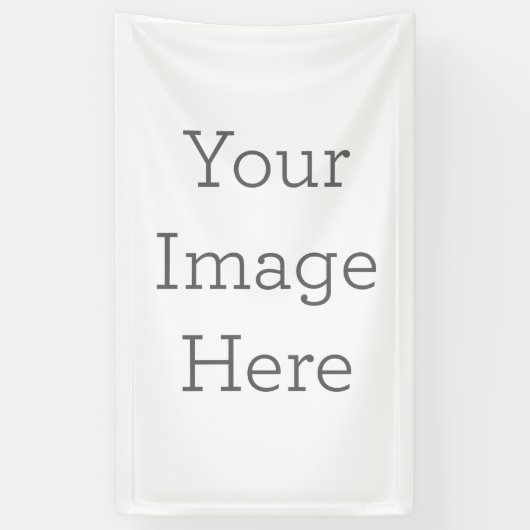 Vinyl spandoeken, 91,4 x 152,4 cm (Verticaal)