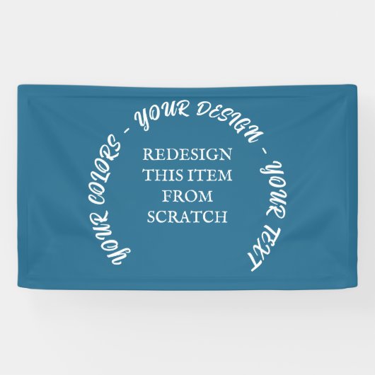 Maak je eigen spandoek (Horizontaal)