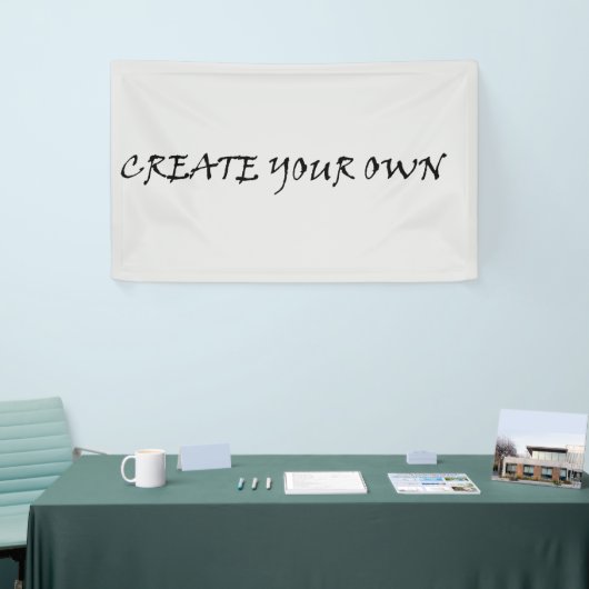 Maak je eigen spandoek (Beurs)