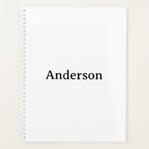 Maak Je Eigen Standaard 21,59 x 27,94 cm Spiral Planner