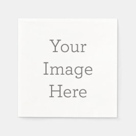 Maak je eigen standaard cocktail papieren servet