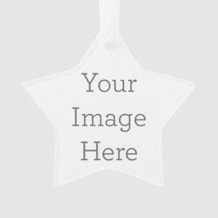 Maak je eigen ster acryl ornament