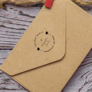 Maak Je Eigen Stijlvolle Retouradres Palmboom Zelfinktende Stempel