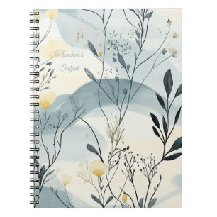 Maak Je Eigen Summer Hills Bloemige Minimalist Notitieboek