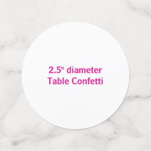 Maak Je Eigen Tafelconfetti Confetti