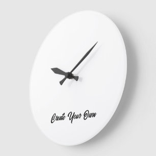 Maak je eigen tekst en ontwerp :-) grote klok