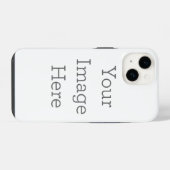 iPhone 14 Tough hoesje, Glanzend (Achterkant horizontaal)