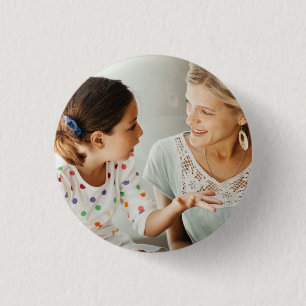 Maak Je Eigen Twee Foto Aangepaste DIY-foto Ronde Button 3,2 Cm