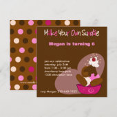 Maak je eigen uitnodiging voor zondag (Voorkant / Achterkant)