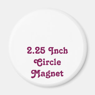 Maak je eigen unieke 2,25 inch cirkelmagneet magneet
