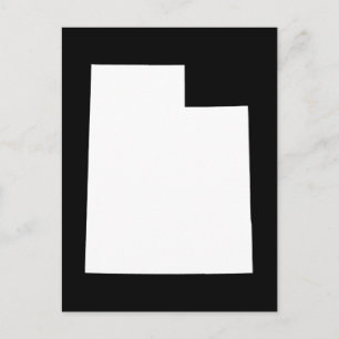 Maak je eigen Utah-verhuisbericht Briefkaart