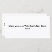 Maak je eigen Valentijnsdag Kaarten (Voorkant / Achterkant)