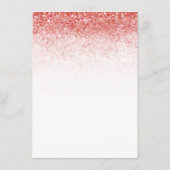 Maak Je Eigen Vallende Rode Glitters Menu (Achterkant)