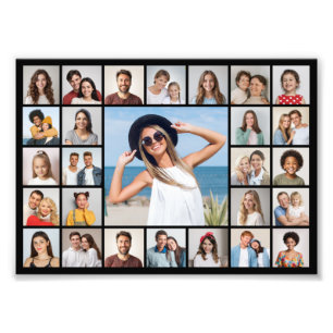 Maak Je Eigen Vergroting van 27 Foto's Collage Foto Afdruk