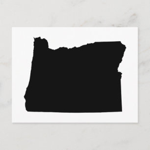 Maak je eigen verhuisbericht naar Oregon Briefkaart