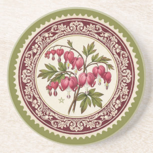 Maak Je Eigen Victoriaanse Bloedende Harten Stempe Zandsteen Onderzetter