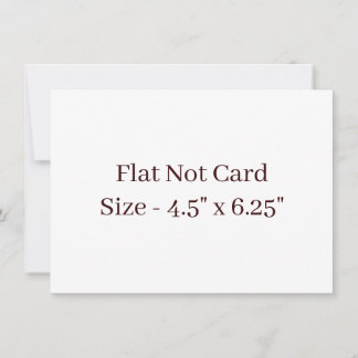 Maak Je Eigen Vierkante 11,4 cm x 15,9 cm Platte K Notitiekaartje