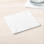 Maak je eigen vierkante kartonnen onderzetter (Schuin)