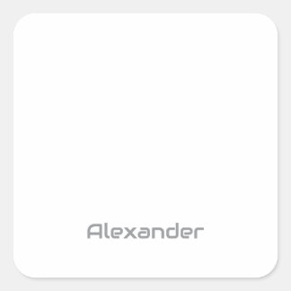 Maak Je Eigen Vierkante Sticker