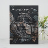 Maak Je Eigen Vintage Vlinder Menu (Staand voorkant)