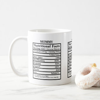 Maak je eigen voedingsfeiten Moederdag Koffiemok