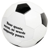 Maak je eigen voetbal aangepaste voet (Drie kwart)