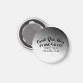 Maak je eigen volledig aangepaste magneet (Voorkant / Achterkant)