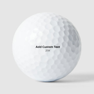 Maak Je Eigen Waarde Gewone Golfbal Golfballen