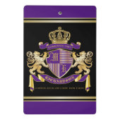 Maak je eigen wapenschild mini klembord (Achterkant)