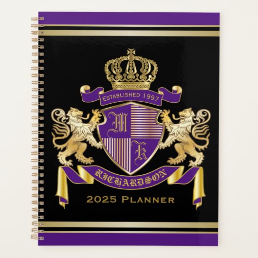 Maak je eigen wapenschild planner (Voorkant)