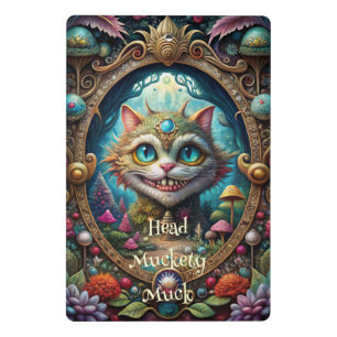 Maak Je Eigen Whimsical Queen Cheshire Cat Mini Klembord